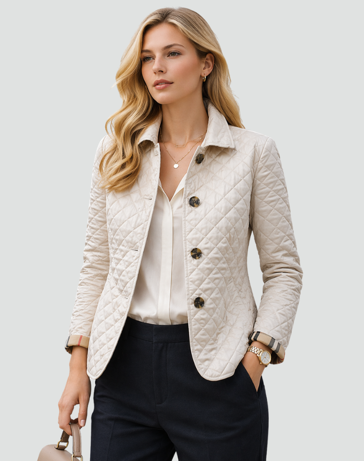 LIVIA ITALIA | GIACCA QUILTED CON BOTTONI PER DONNE