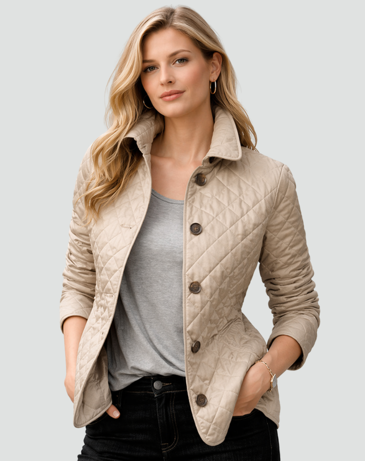LIVIA ITALIA | GIACCA QUILTED CON BOTTONI PER DONNE