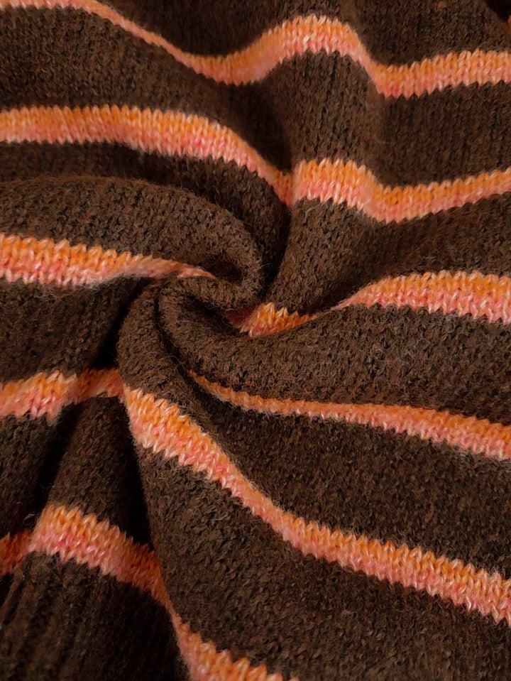 Céliane | Cardigan a Maglia a Righe Chic