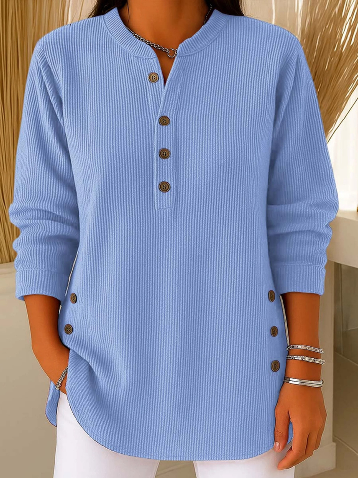 Nieves | Tunica Button Henley