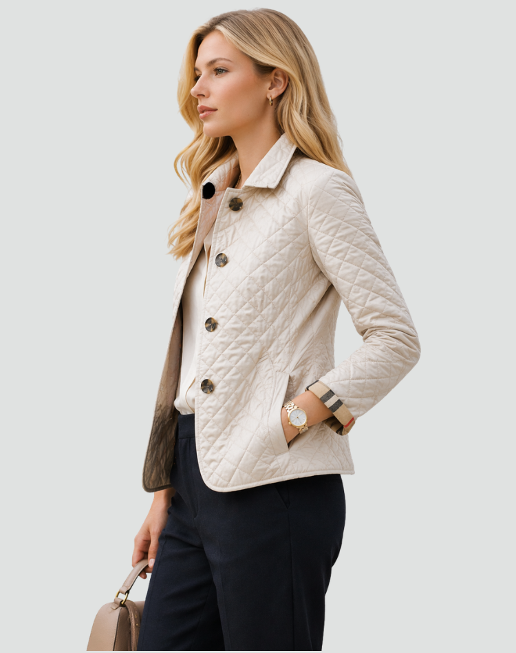 LIVIA ITALIA | GIACCA QUILTED CON BOTTONI PER DONNE