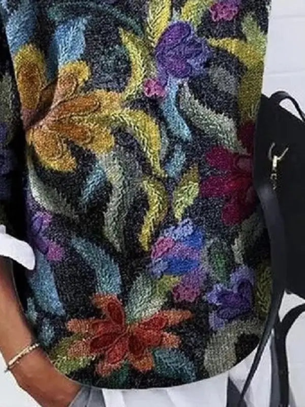 Odile | Maglione Floreale per Donna