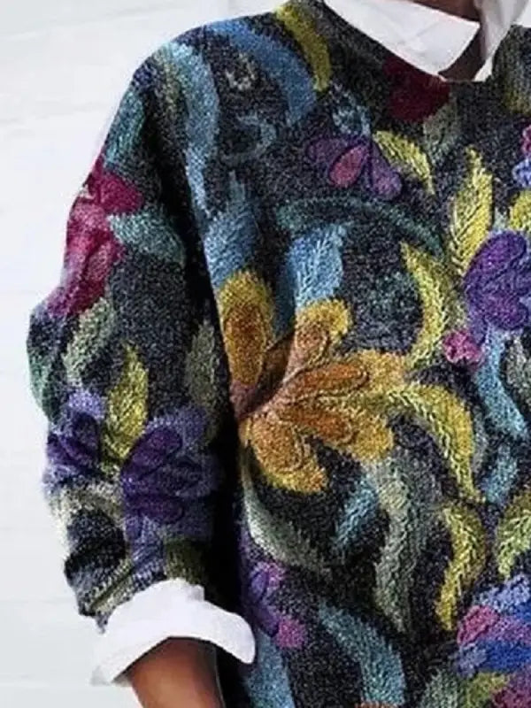 Odile | Maglione Floreale per Donna