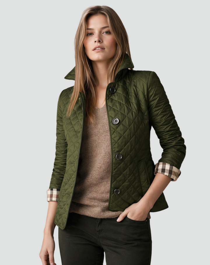 LIVIA ITALIA | GIACCA QUILTED CON BOTTONI PER DONNE