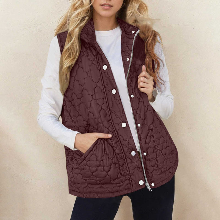 GILET QUILTATO CALDO DA DONNA