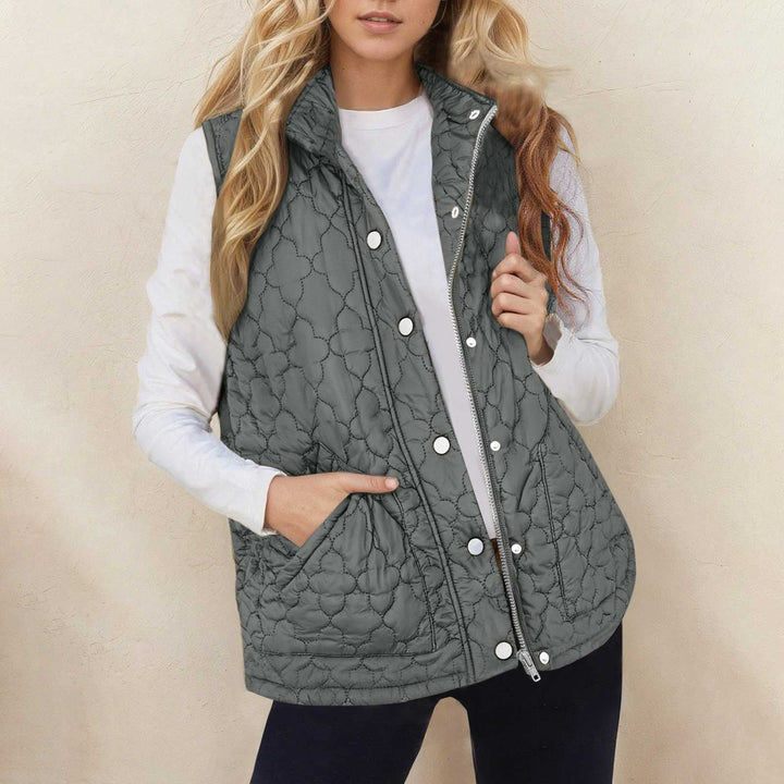 GILET QUILTATO CALDO DA DONNA