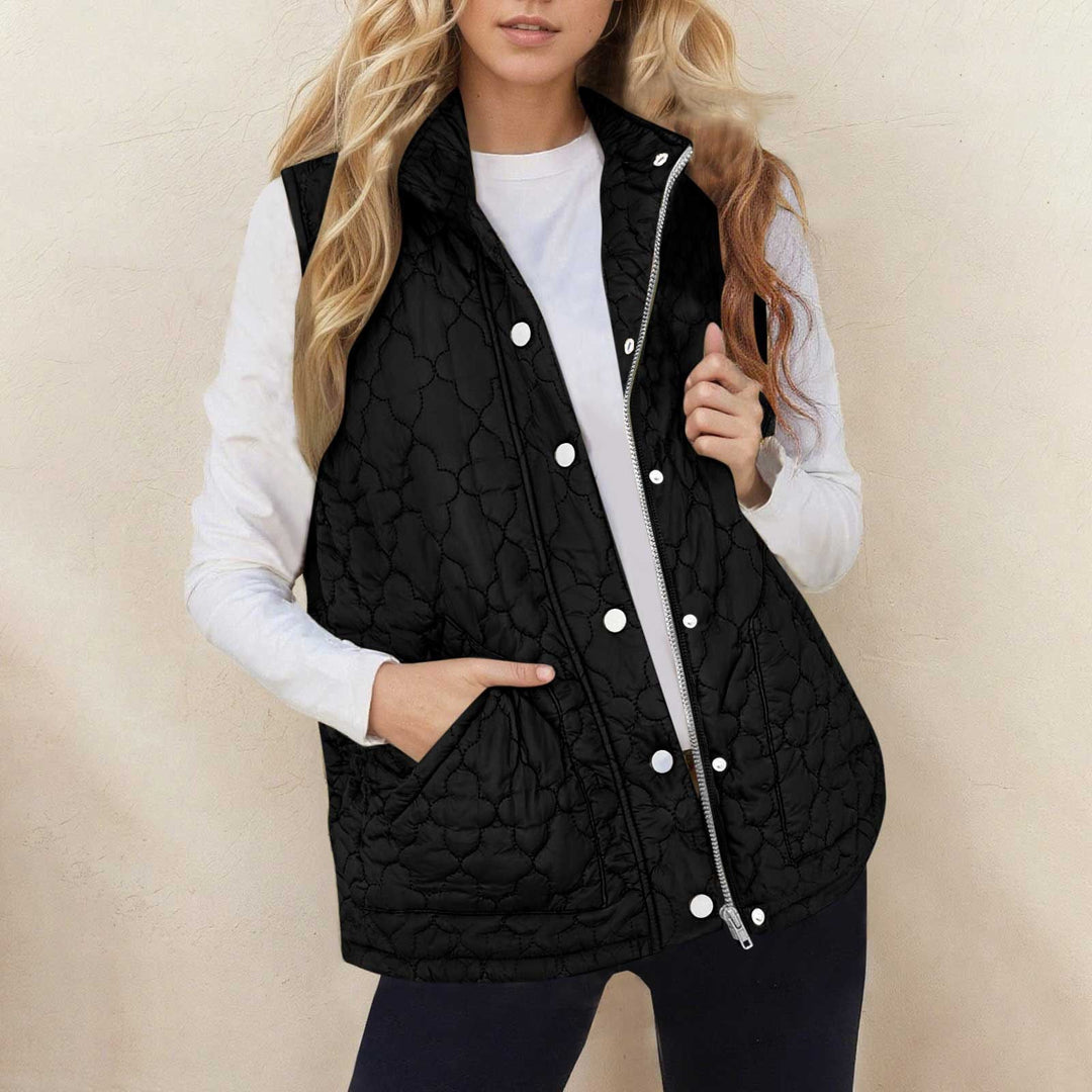 GILET QUILTATO CALDO DA DONNA