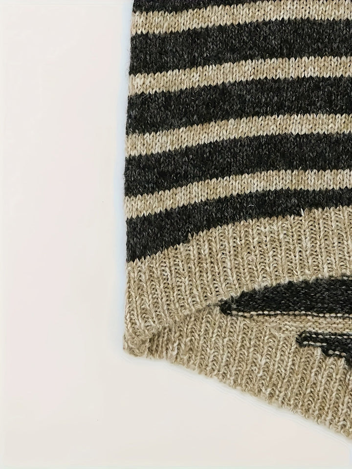Maglione Relaxed a Collo Alto