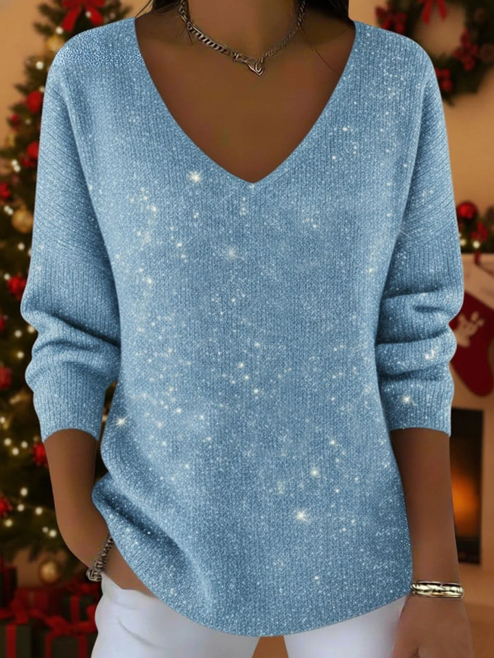 Reina | Maglione Casual Scintillante