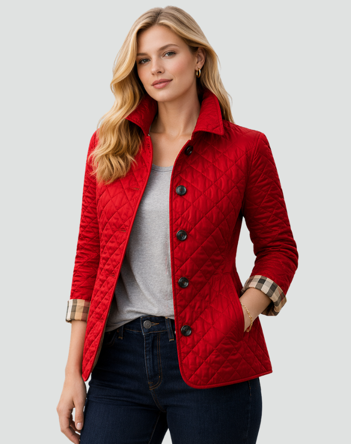LIVIA ITALIA | GIACCA QUILTED CON BOTTONI PER DONNE
