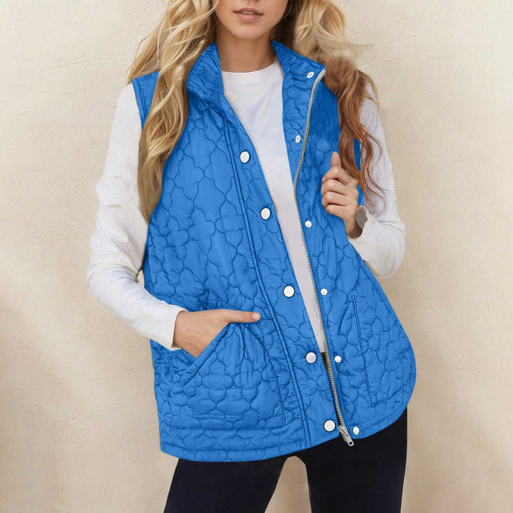 GILET QUILTATO CALDO DA DONNA