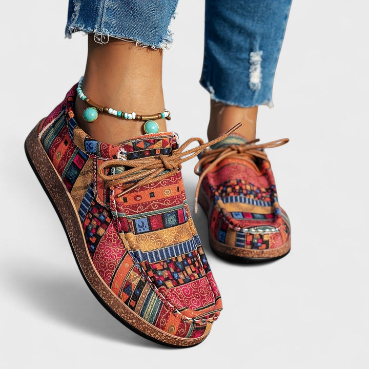 SCARPE DA DONNA BOHO CON LACCI