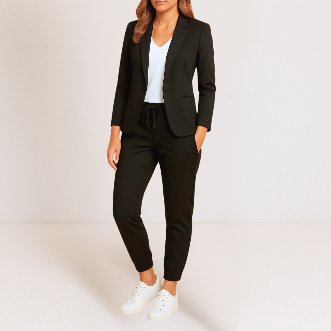 SET BLAZER E PANTALONI ELEGANTE DA DONNA