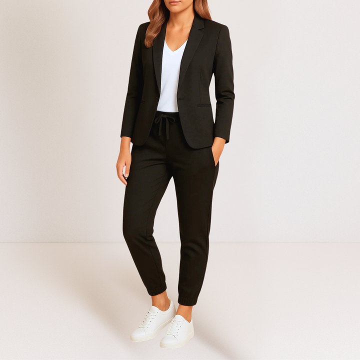 SET BLAZER E PANTALONI ELEGANTE DA DONNA