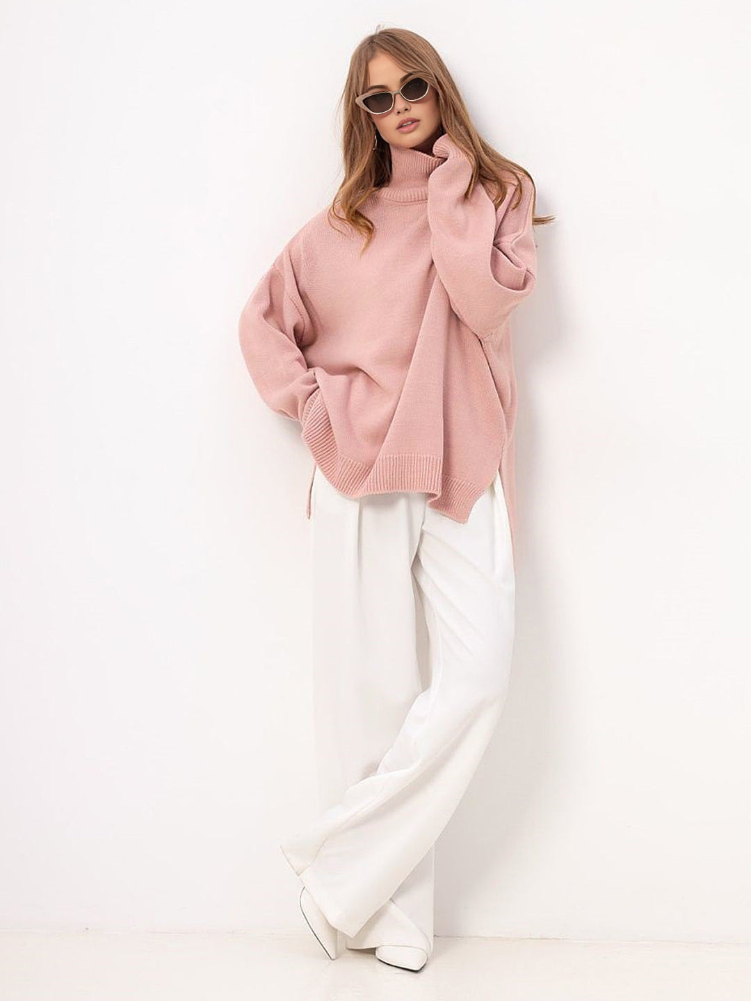 MAGLIONE OVERSIZE ELEGANTE DONNA
