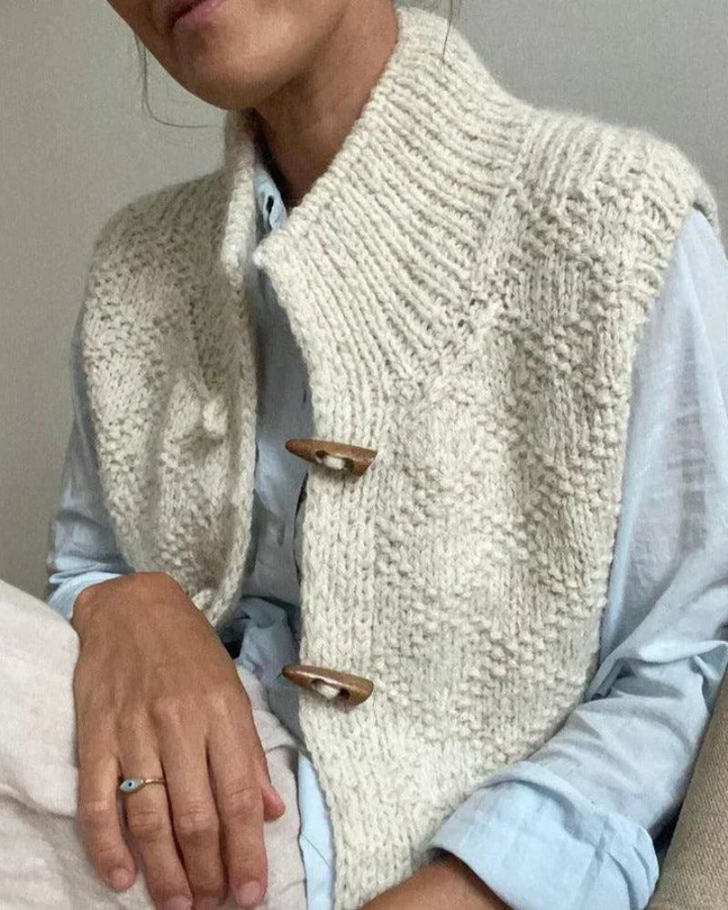 GILET SENZA MANICHE ELEGANTE DA DONNA