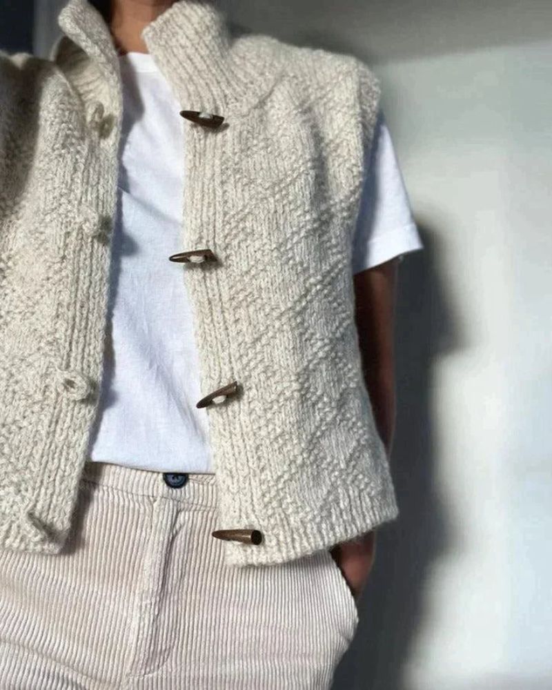 GILET SENZA MANICHE ELEGANTE DA DONNA