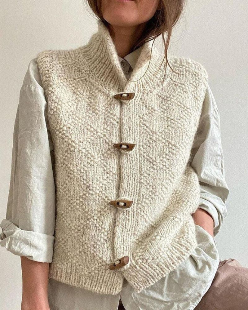 GILET SENZA MANICHE ELEGANTE DA DONNA