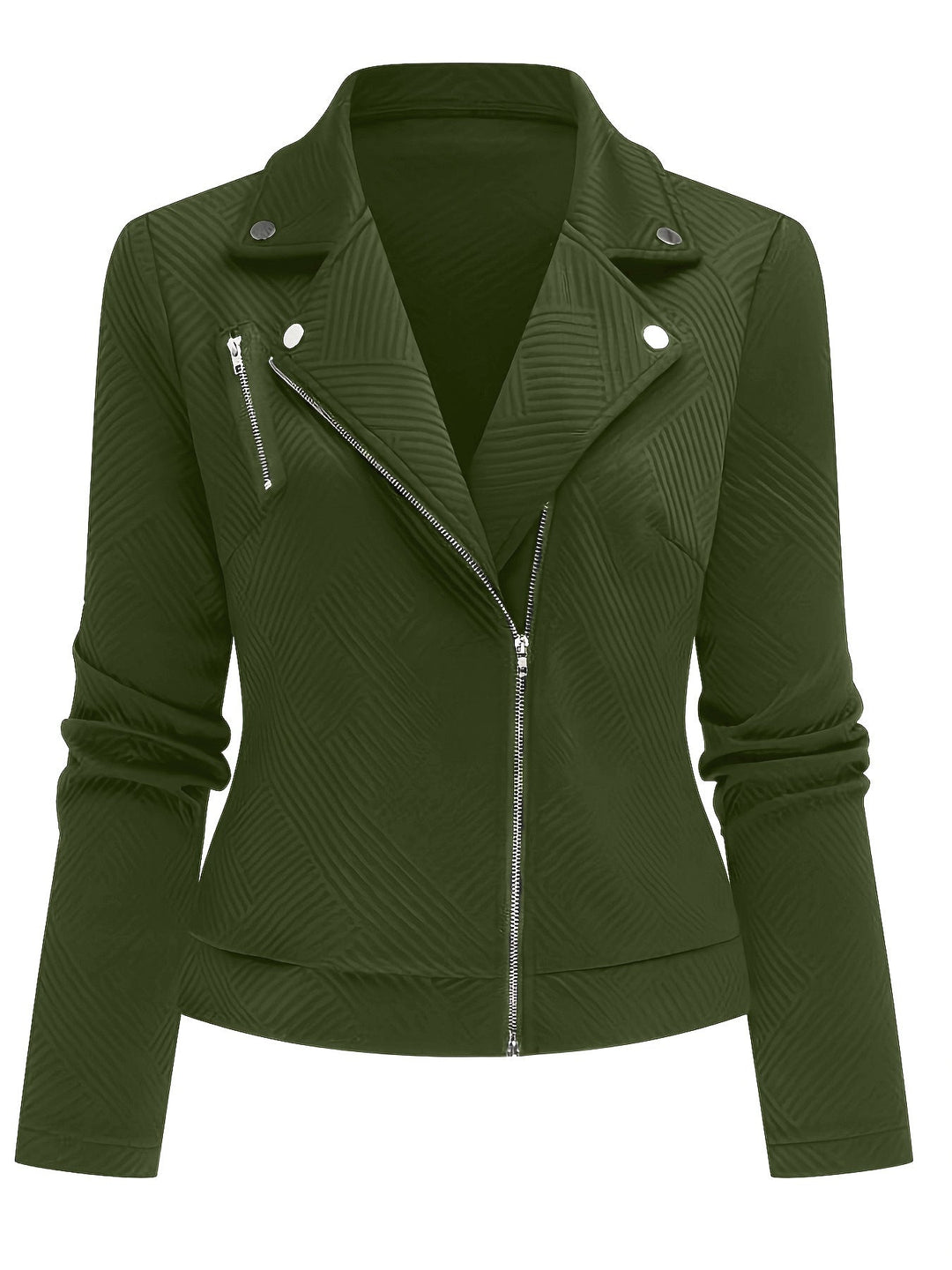 GIACCA BIKER GEOMETRICA PER DONNE