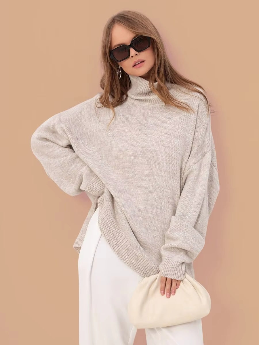MAGLIONE OVERSIZE ELEGANTE DONNA
