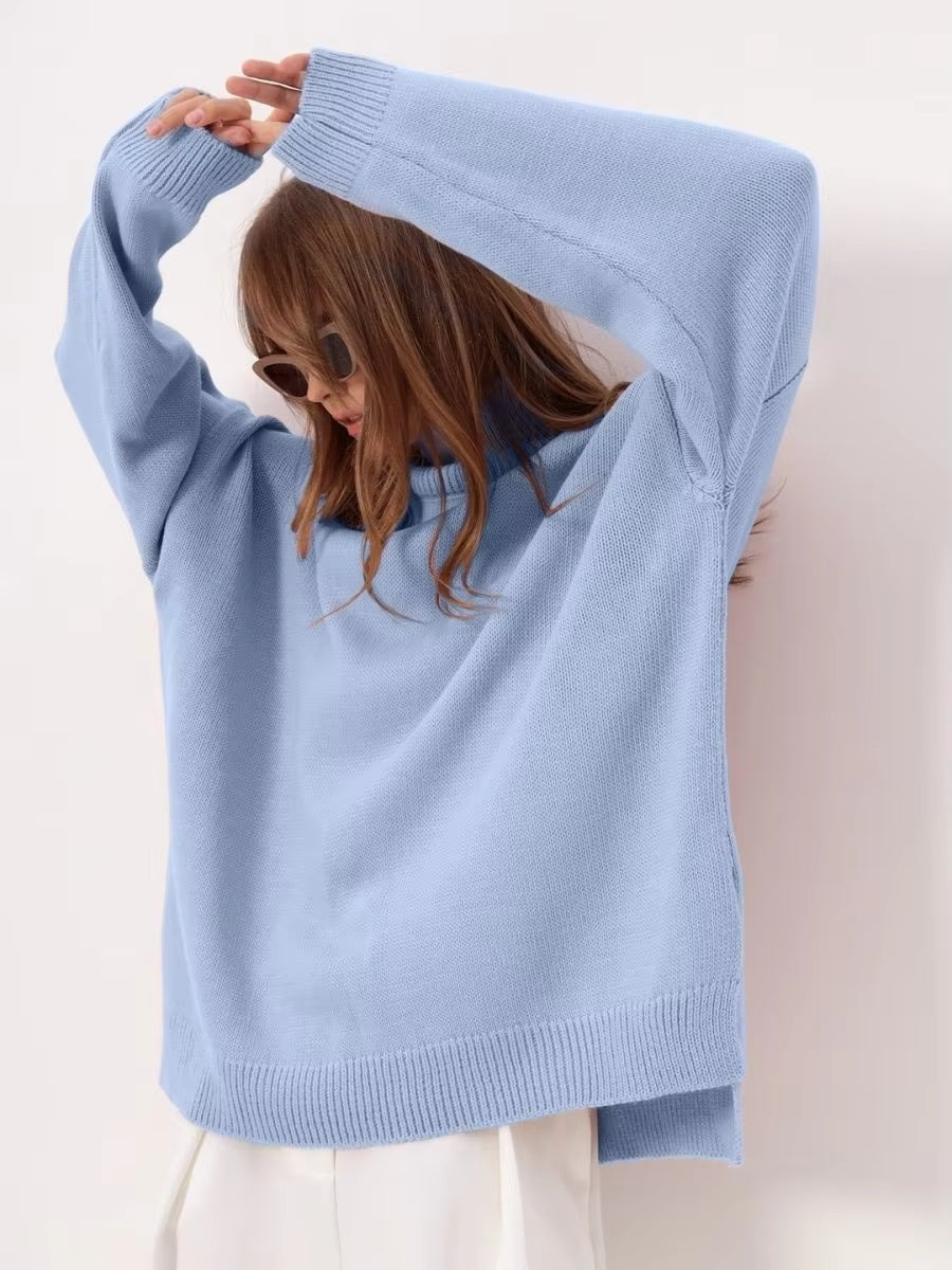 MAGLIONE OVERSIZE ELEGANTE DONNA