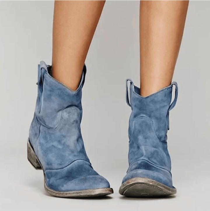 Roselle | Stivali Western in Scamosciato