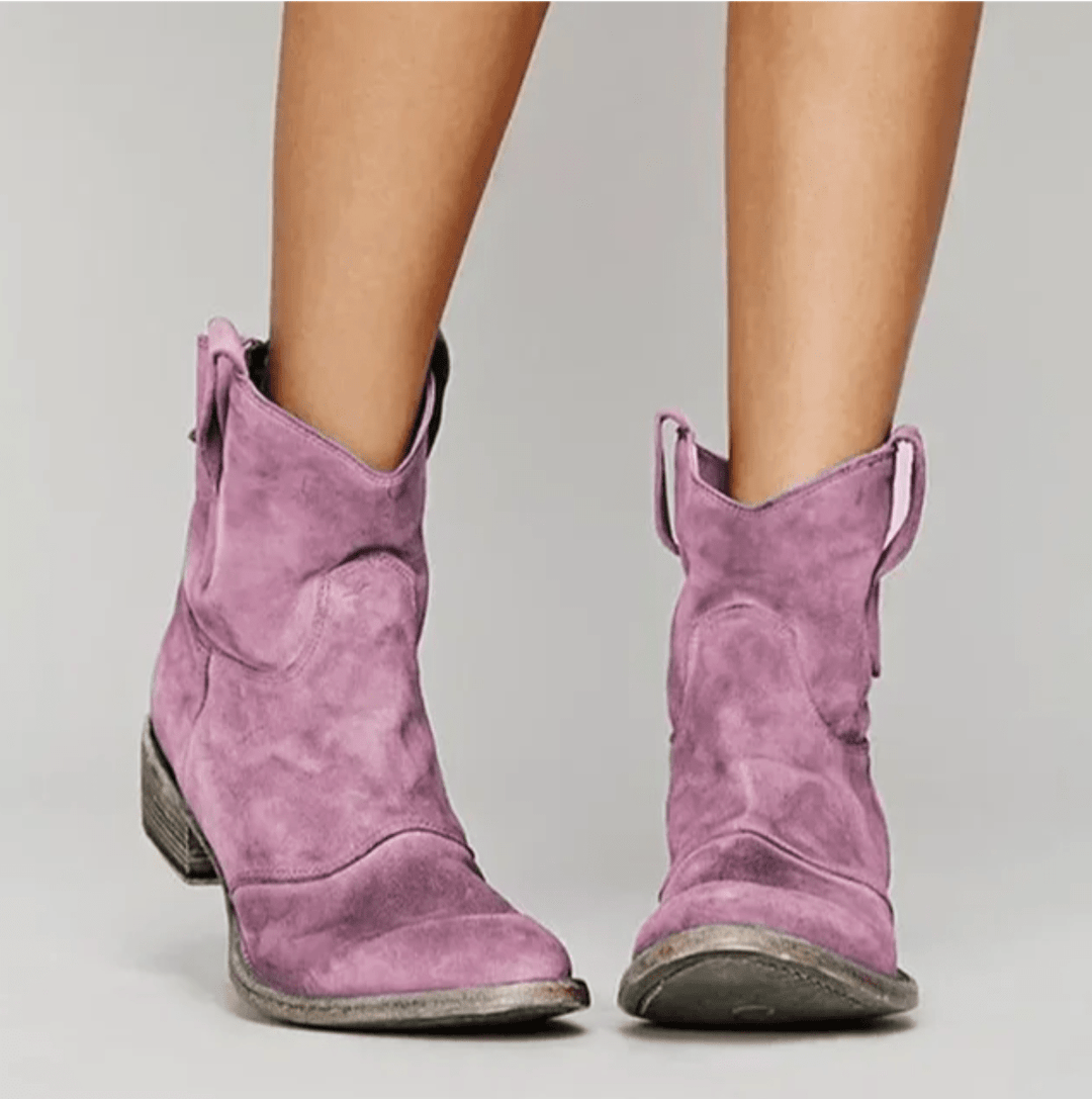 Roselle | Stivali Western in Scamosciato