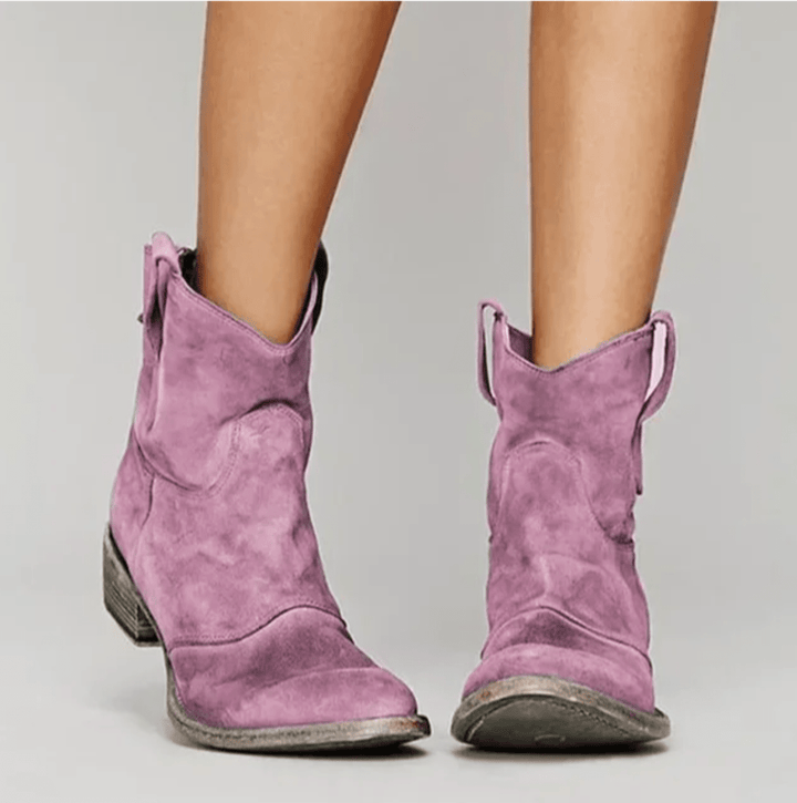 Roselle | Stivali Western in Scamosciato