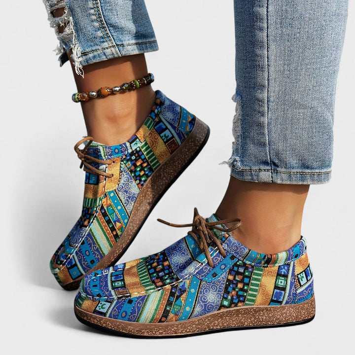 SCARPE DA DONNA BOHO CON LACCI