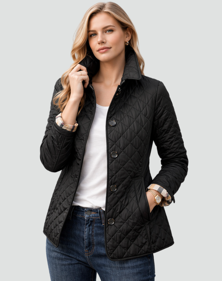 LIVIA ITALIA | GIACCA QUILTED CON BOTTONI PER DONNE