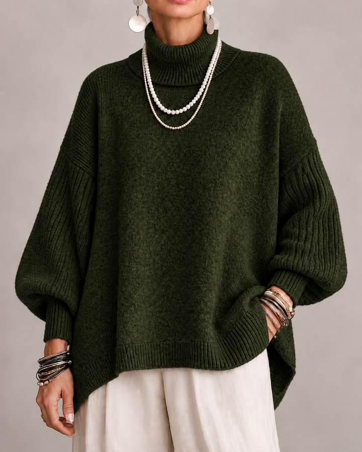 Pull Col Roulé Oversize Pauline