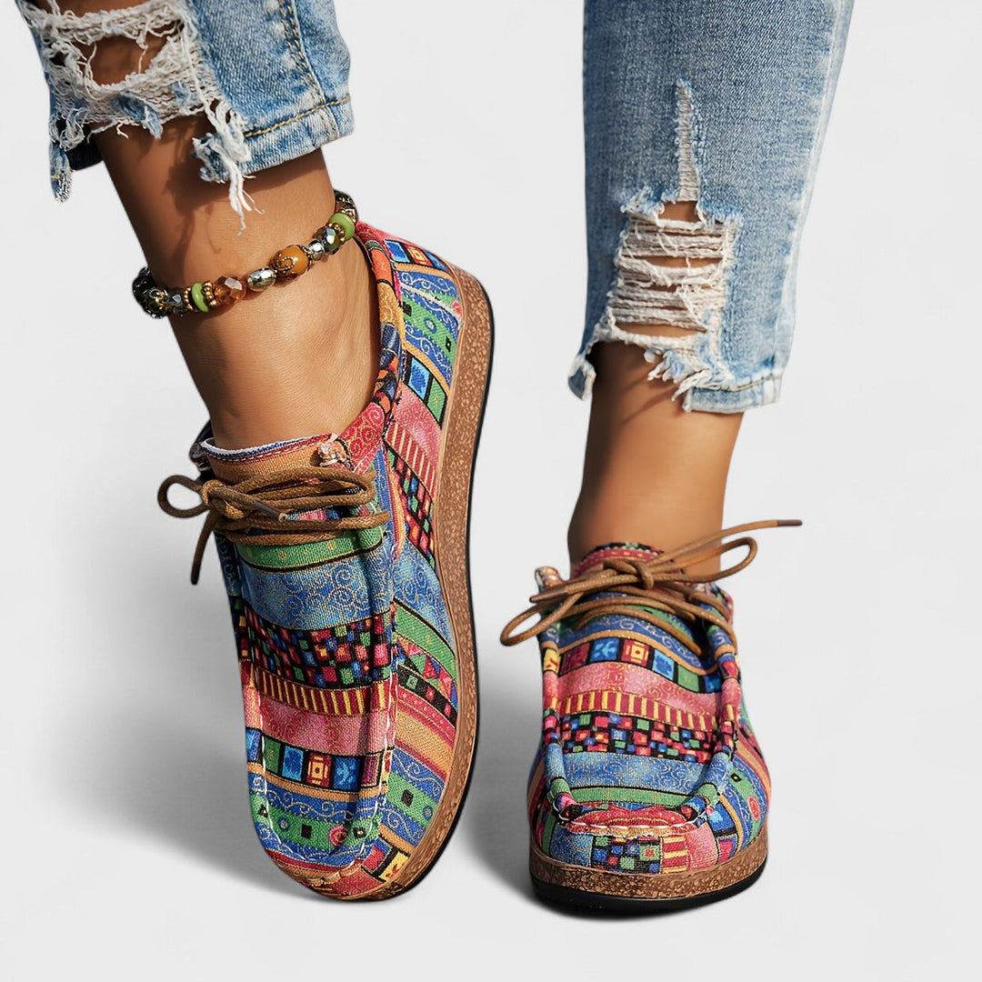 SCARPE DA DONNA BOHO CON LACCI