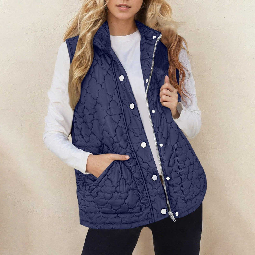 GILET QUILTATO CALDO DA DONNA