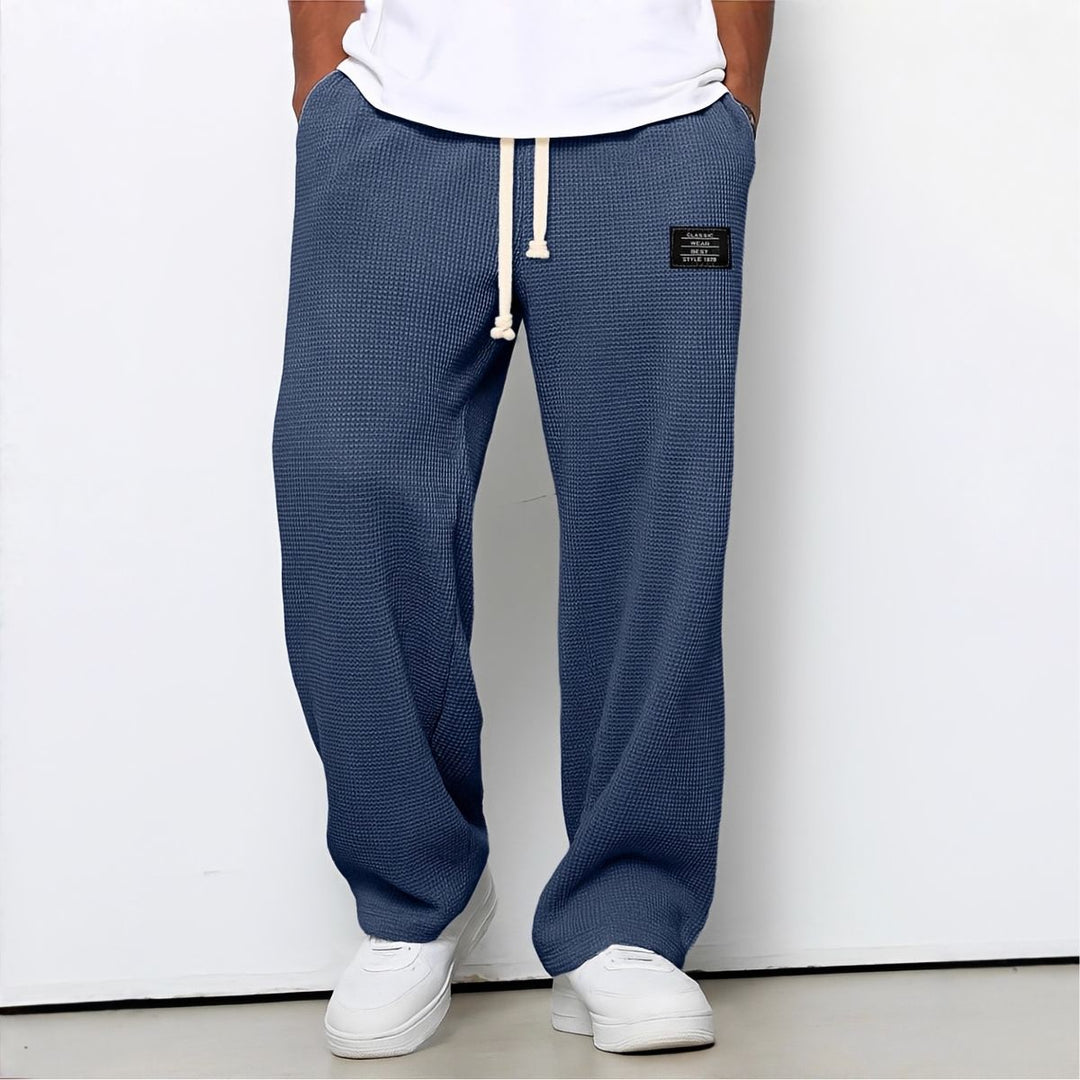 PANTALONI AMPI CON VITA ELASTICATA