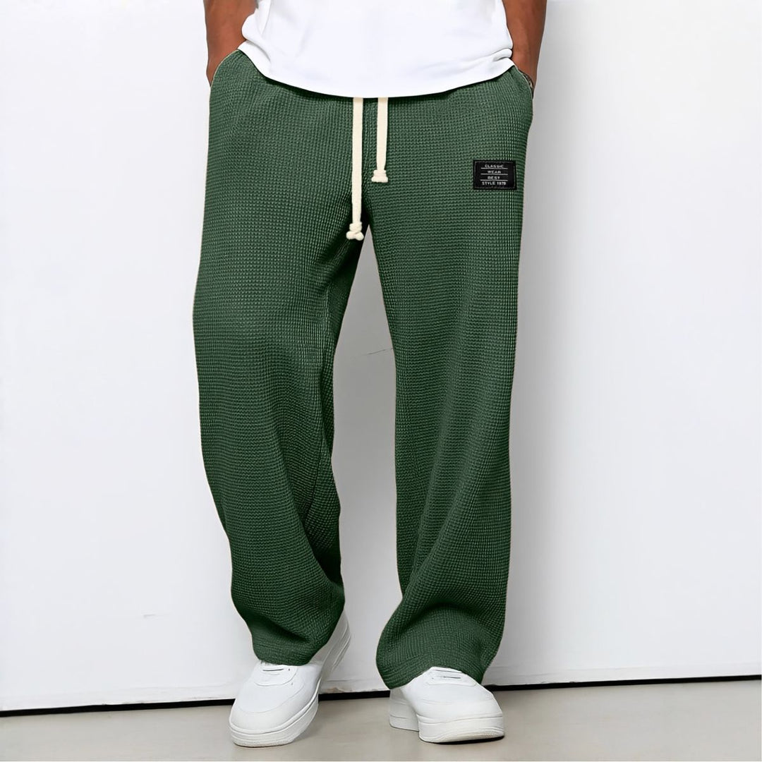 PANTALONI AMPI CON VITA ELASTICATA