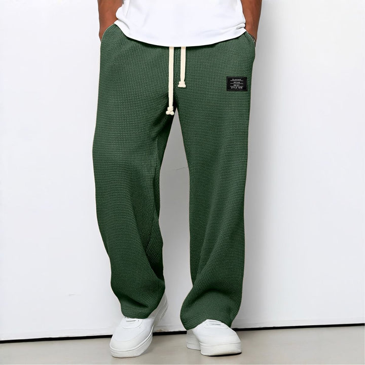 PANTALONI AMPI CON VITA ELASTICATA