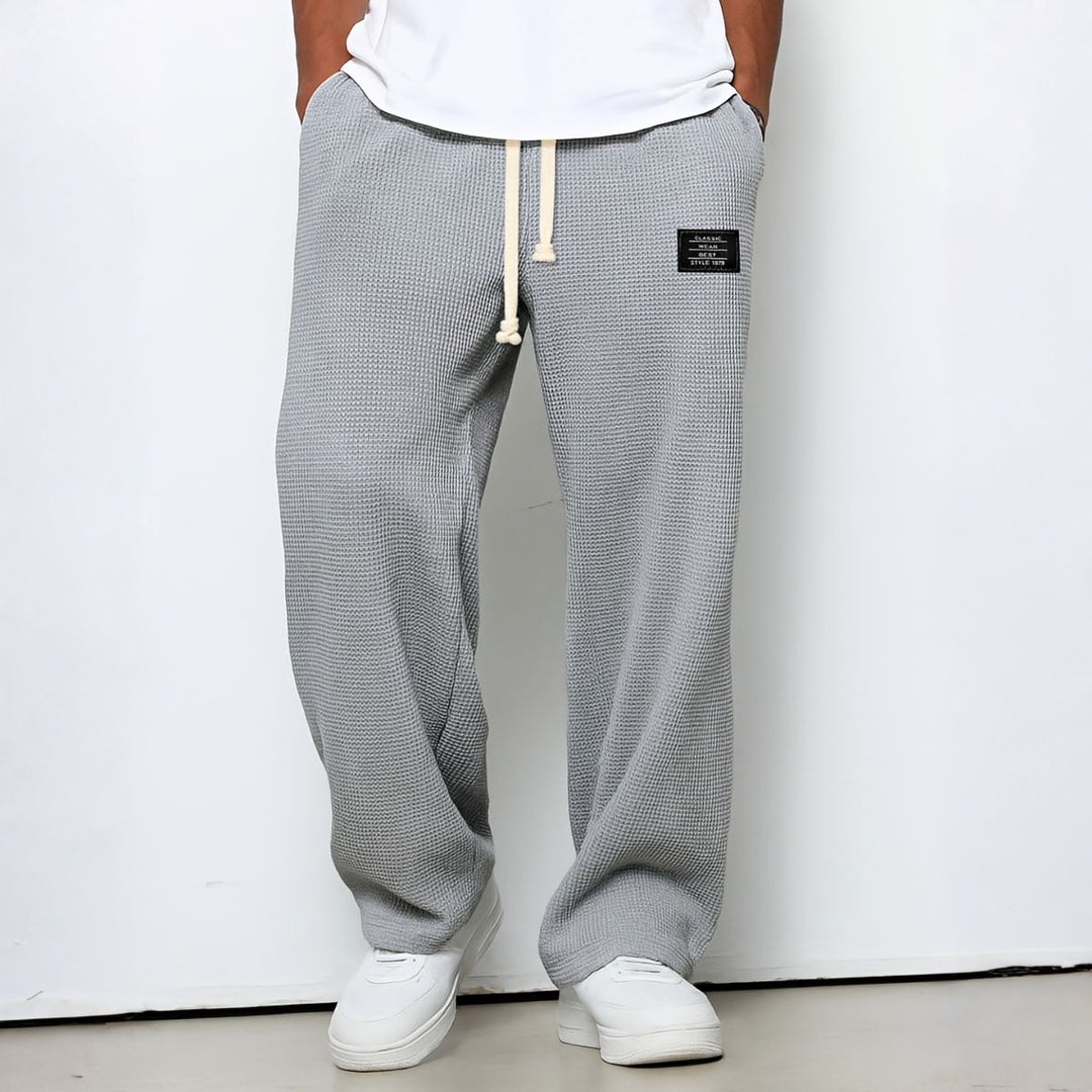 PANTALONI AMPI CON VITA ELASTICATA