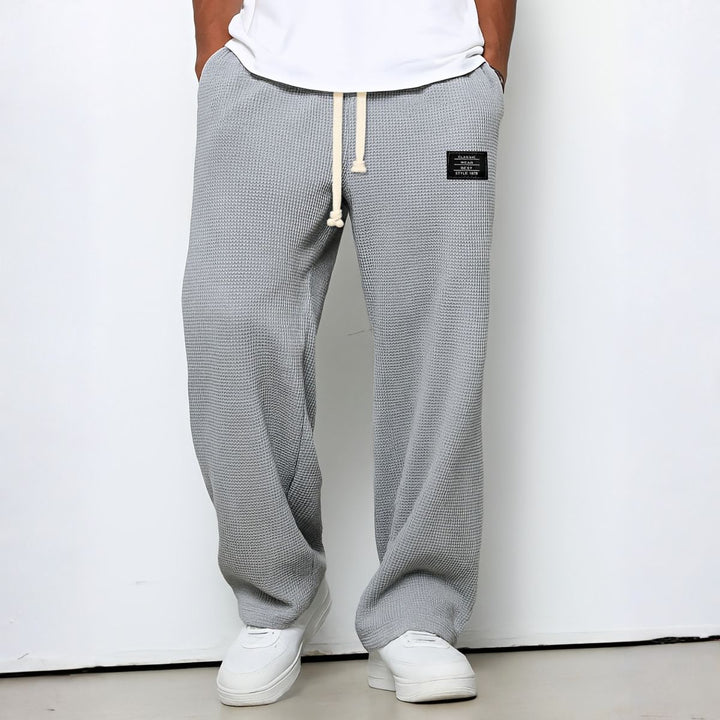 PANTALONI AMPI CON VITA ELASTICATA