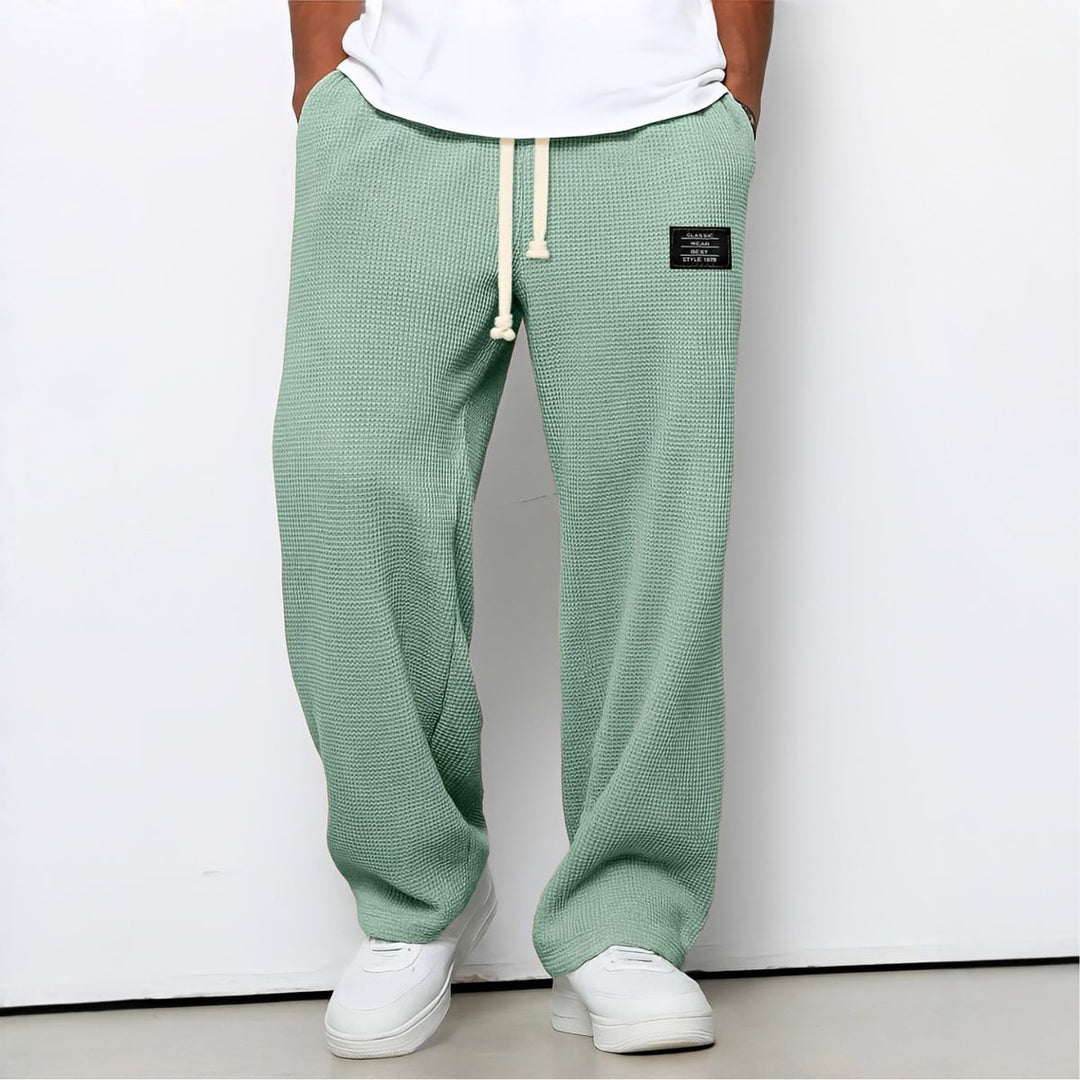 PANTALONI AMPI CON VITA ELASTICATA