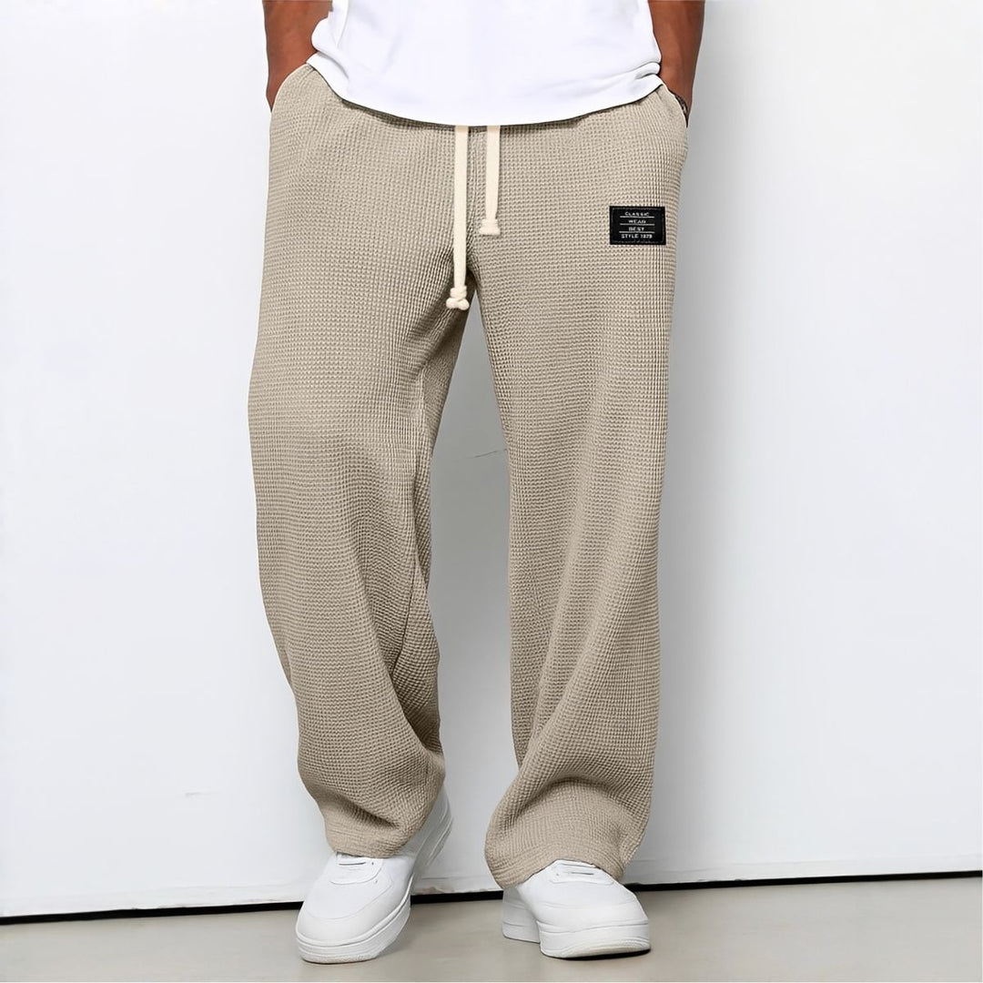 PANTALONI AMPI CON VITA ELASTICATA