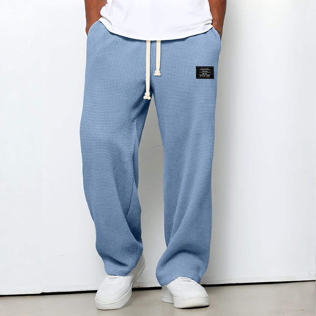 PANTALONI AMPI CON VITA ELASTICATA