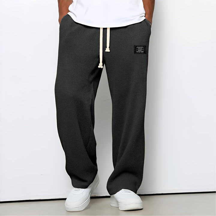 PANTALONI AMPI CON VITA ELASTICATA