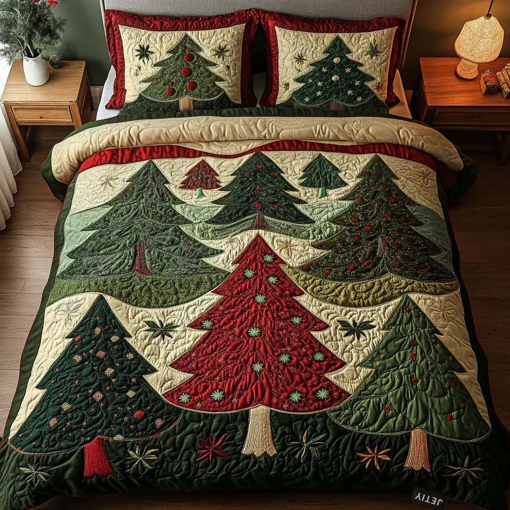 Set Letto Trapuntato 3 Pezzi | Bosco della Gioia - foto 1