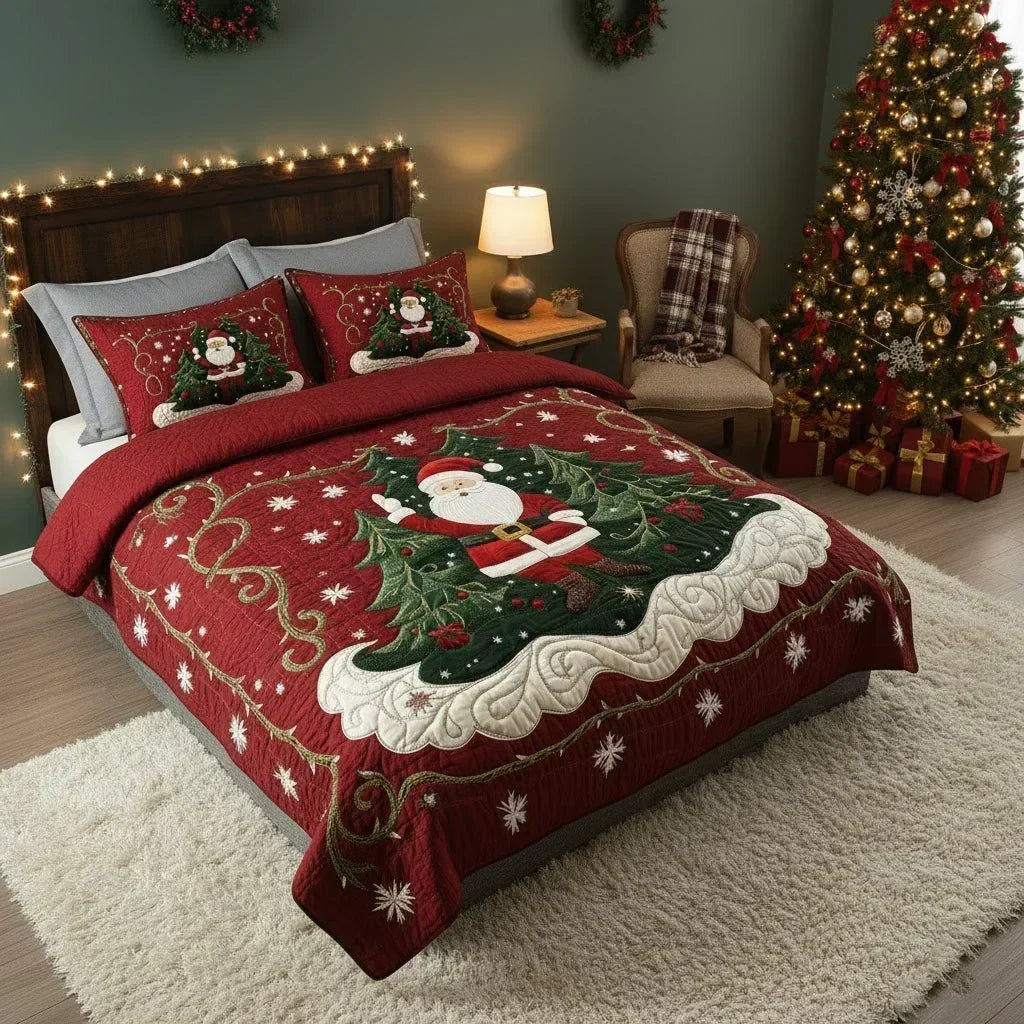 Set Letto Trapuntato 3 Pezzi | Laboratorio di Babbo Natale - foto 2